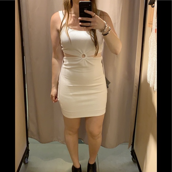 Bershka | Dresses | Bershka White 